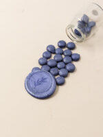 Κερί Βουλοκέρι σε χάντρες Metallic Blue (32 κομματάκια) Βουλοκέρι σε χάντρες σφραγιδα