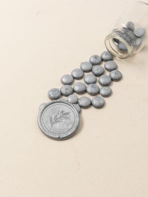 Κερί Βουλοκέρι σε χάντρες Silver (32 κομματάκια) Βουλοκέρι σε χάντρες σφραγιδα